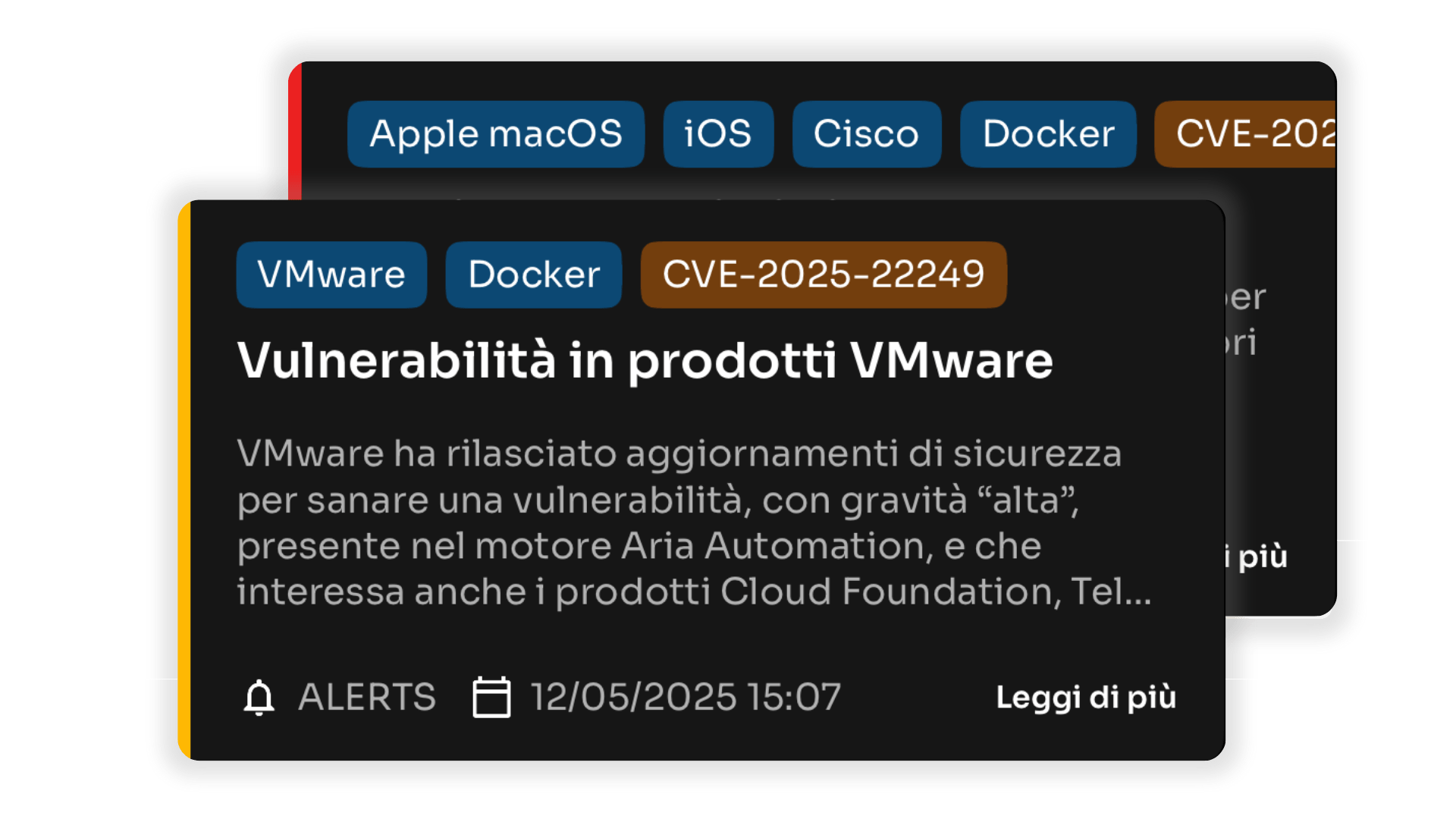Alert vulnerabilità