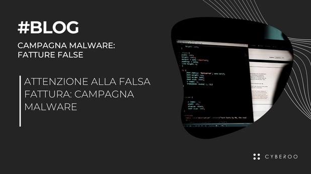 Attenzione alla falsa fattura: campagna malware